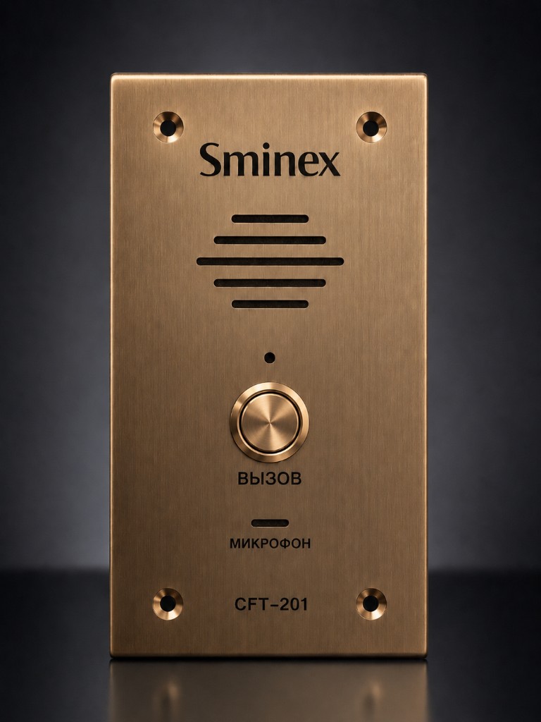 Sminex — вызывная панель CFT-201